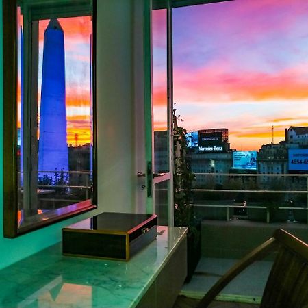 Penthouse Frente Al Obelisco Con Terraza Buenos Aires Exterior foto