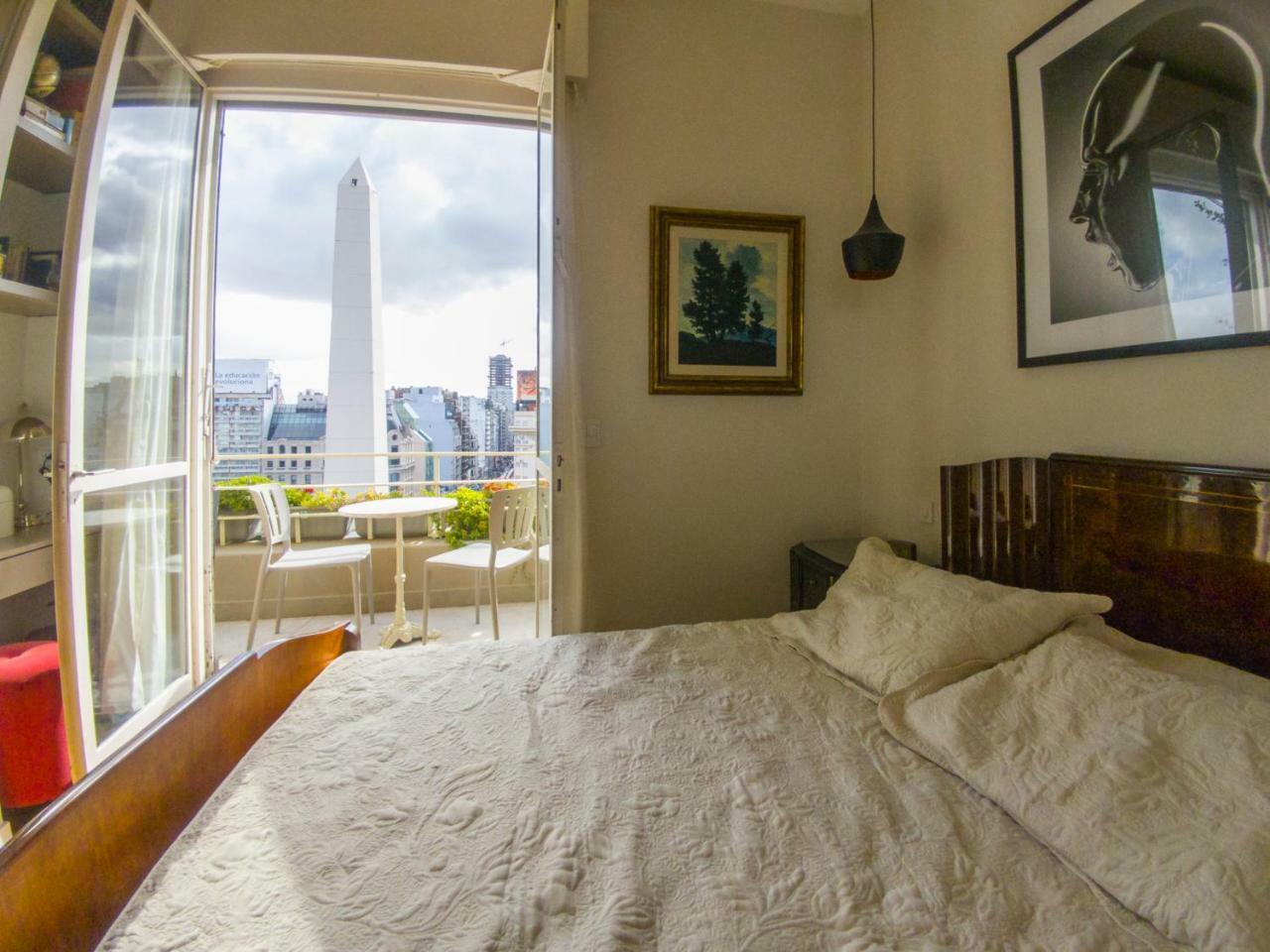Penthouse Frente Al Obelisco Con Terraza Buenos Aires Exterior foto