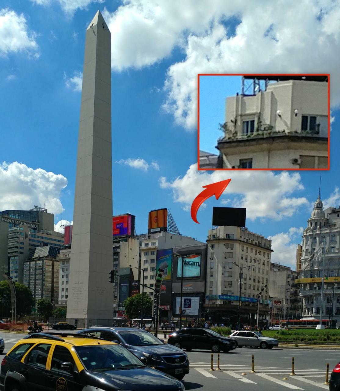 Penthouse Frente Al Obelisco Con Terraza Buenos Aires Exterior foto
