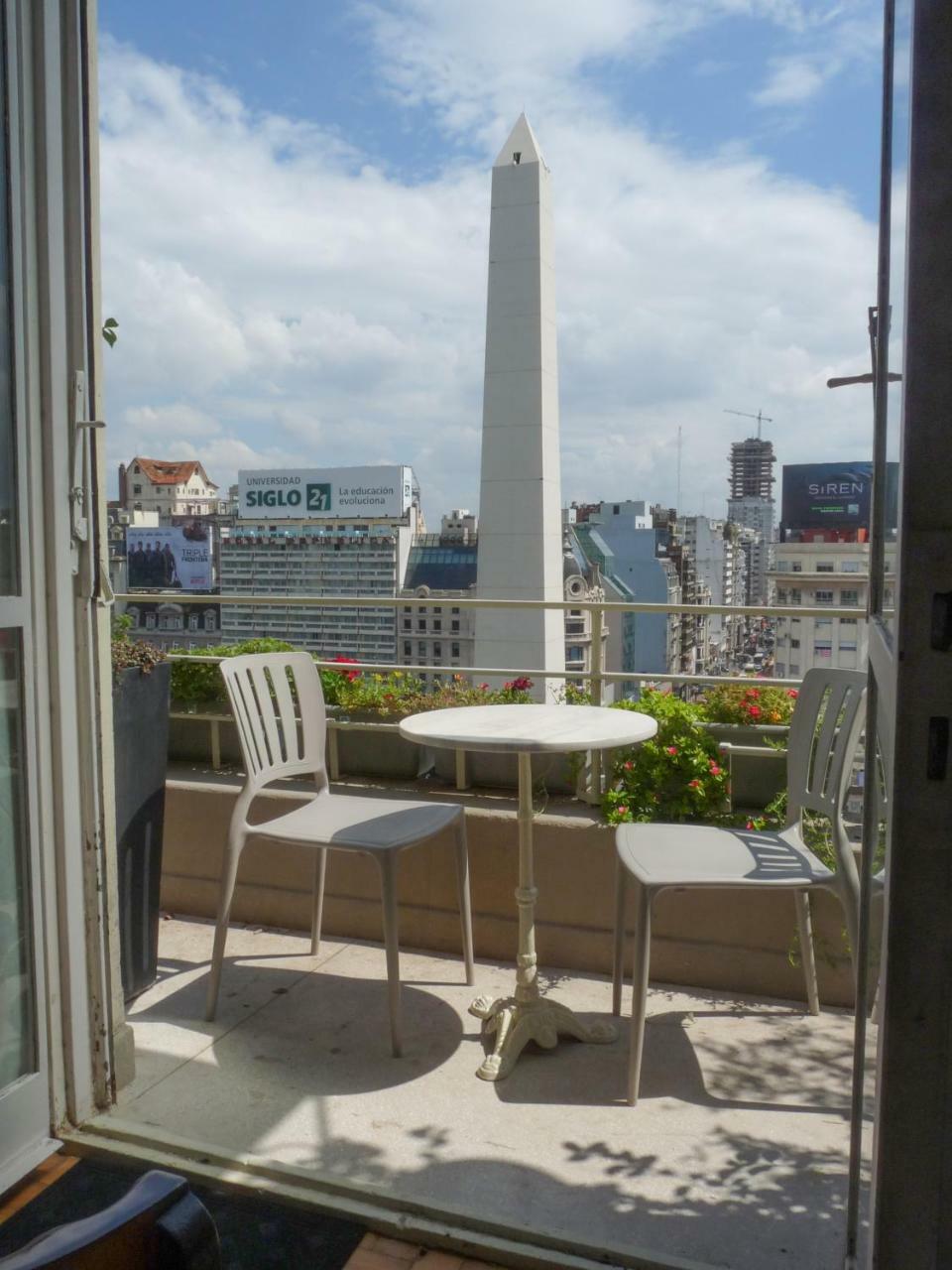 Penthouse Frente Al Obelisco Con Terraza Buenos Aires Exterior foto