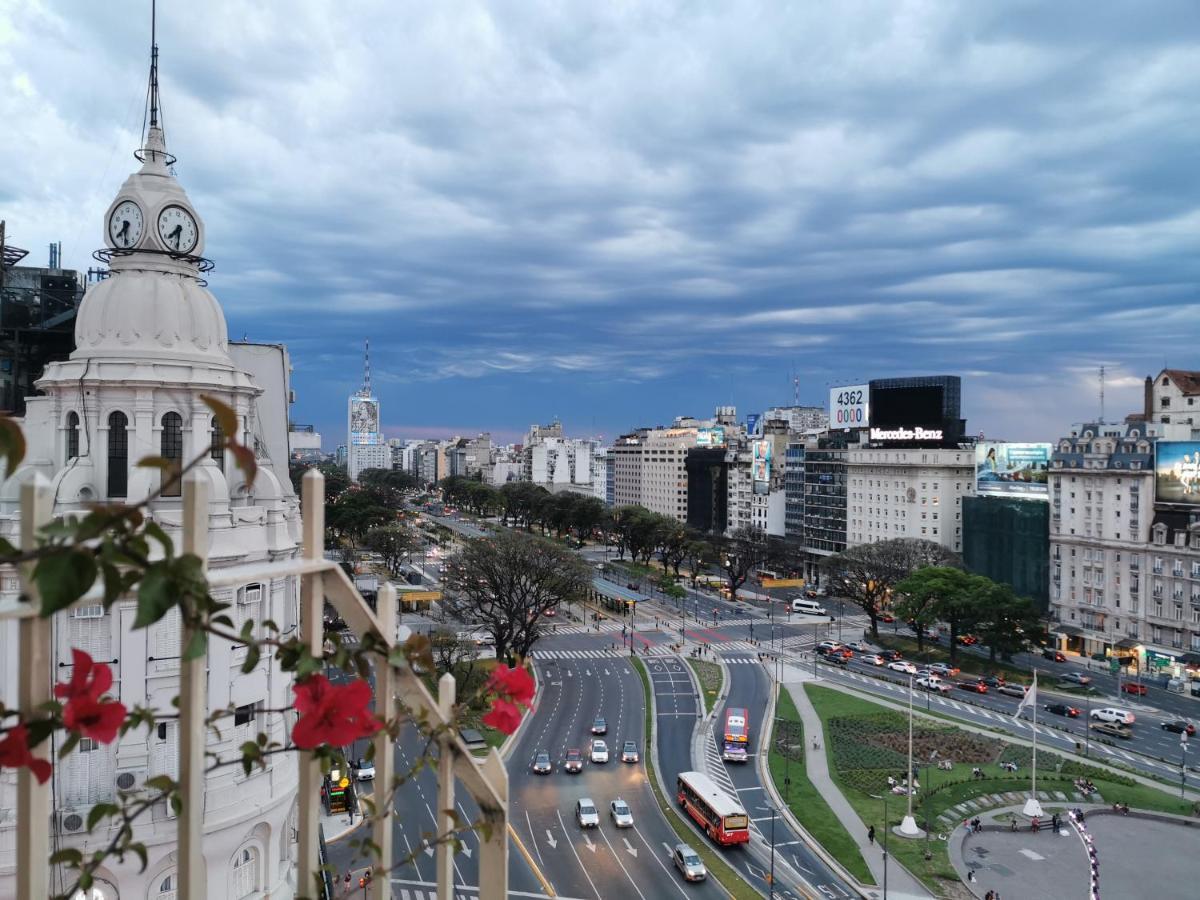 Penthouse Frente Al Obelisco Con Terraza Buenos Aires Exterior foto